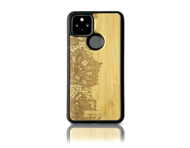 Coque arrière FLEURS Google Pixel 5 5G